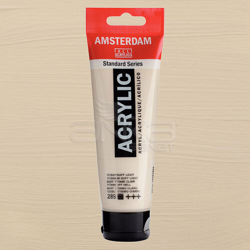Amsterdam Akrilik Boya 120ml 289 Titanium Buff Light - 289 Titanium Buff Light