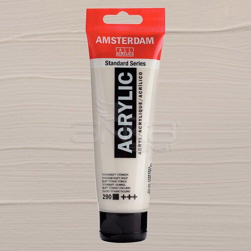 Amsterdam Akrilik Boya 120ml 290 Titanium Buff Deep