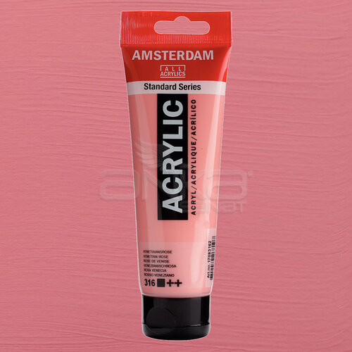 Amsterdam Akrilik Boya 120ml 316 Venetian Rose - 316 Venetian Rose