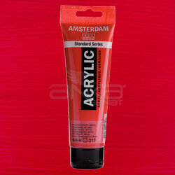 Amsterdam - Amsterdam Akrilik Boya 120ml 317 Transparent Red Medium