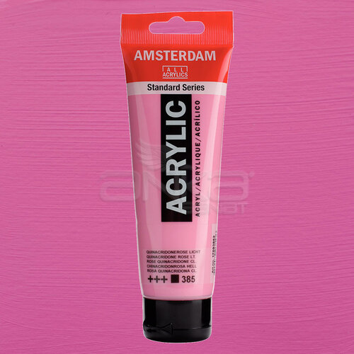 Amsterdam Akrilik Boya 120ml 385 Quinacridone Rose Light