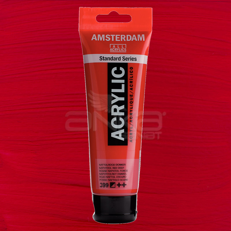 Amsterdam Akrilik Boya 120ml 399 Naphthol Red Deep