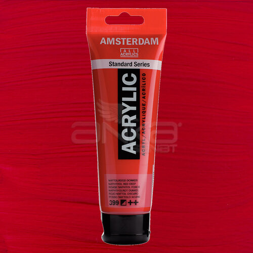 Amsterdam Akrilik Boya 120ml 399 Naphthol Red Deep