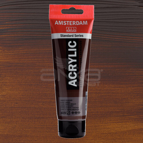Amsterdam Akrilik Boya 120ml 409 Burnt Umber - 409 Burnt Umber
