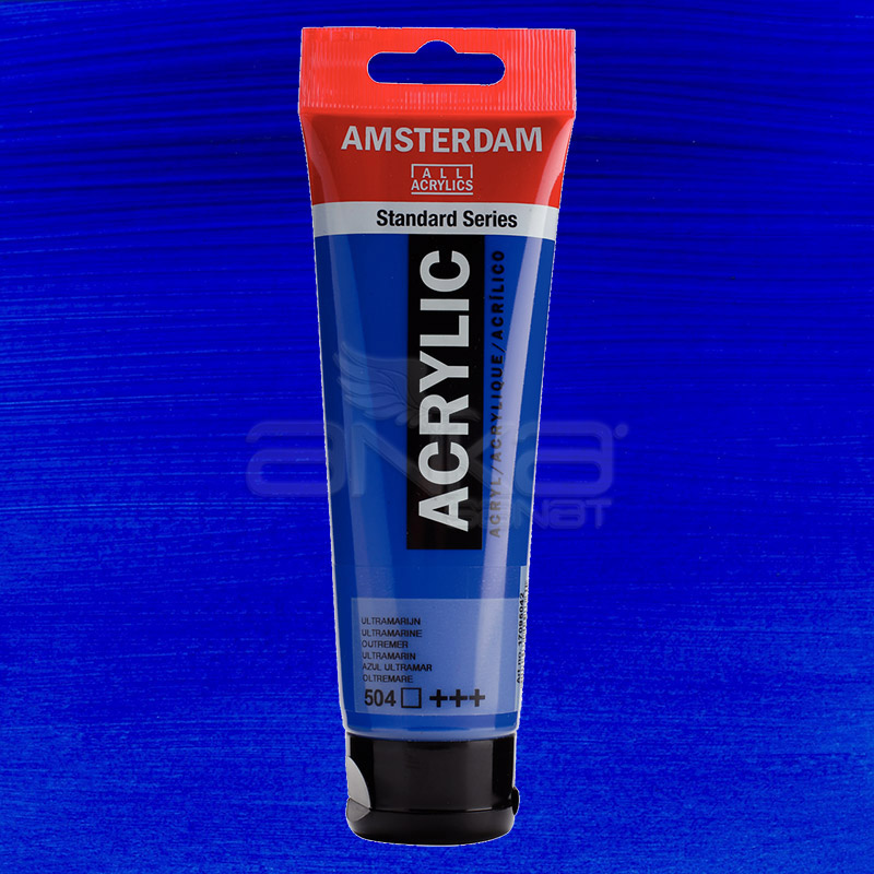 Amsterdam Akrilik Boya 120ml 504 Ultramarine