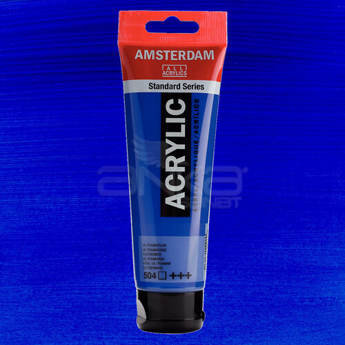 Amsterdam Akrilik Boya 120ml 504 Ultramarine - 504 Ultramarine