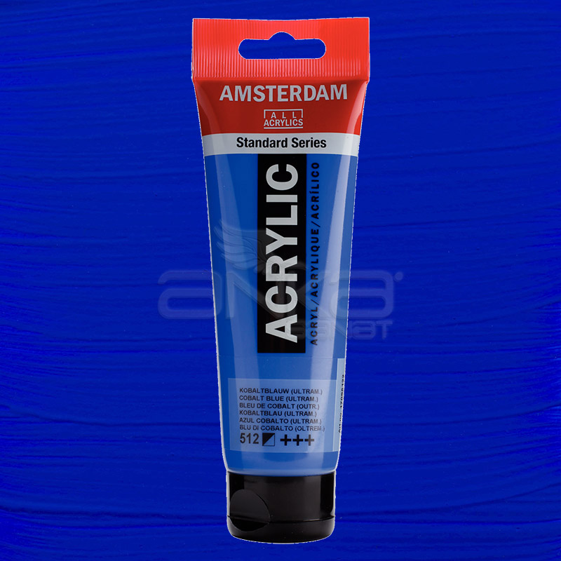Amsterdam Akrilik Boya 120ml 512 Cobalt Blue Ultramarine