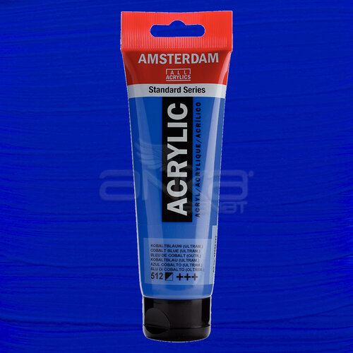 Amsterdam Akrilik Boya 120ml 512 Cobalt Blue Ultramarine