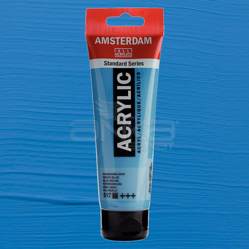 Amsterdam Akrilik Boya 120ml 517 Kings Blue