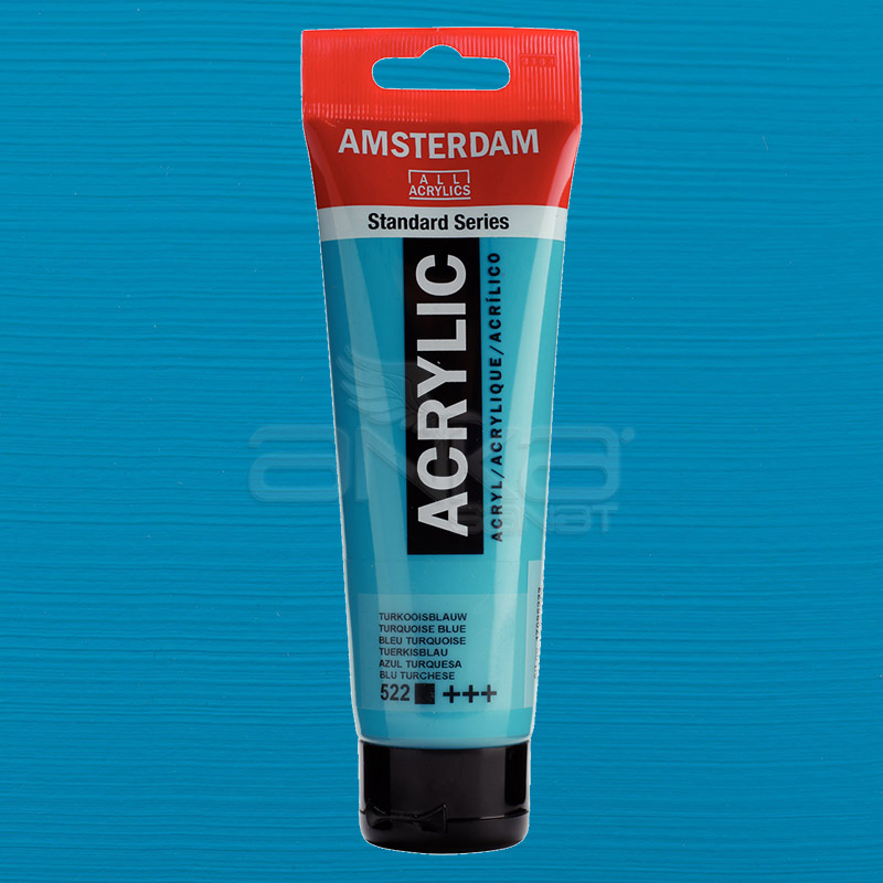 Amsterdam Akrilik Boya 120ml 522 Turquoise Blue