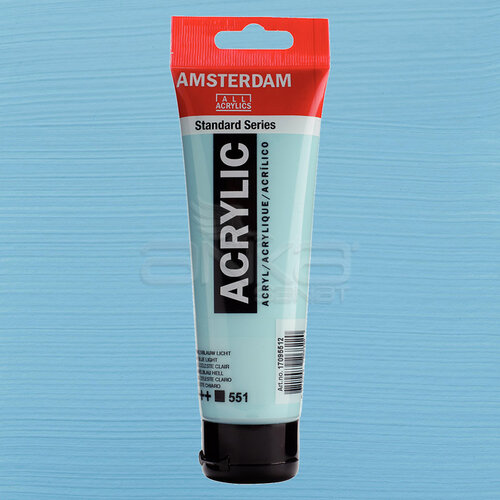Amsterdam Akrilik Boya 120ml 551 Sky Blue Light - 551 Sky Blue Light