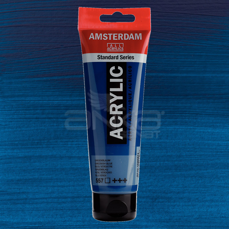 Amsterdam Akrilik Boya 120ml 557 Greenish Blue