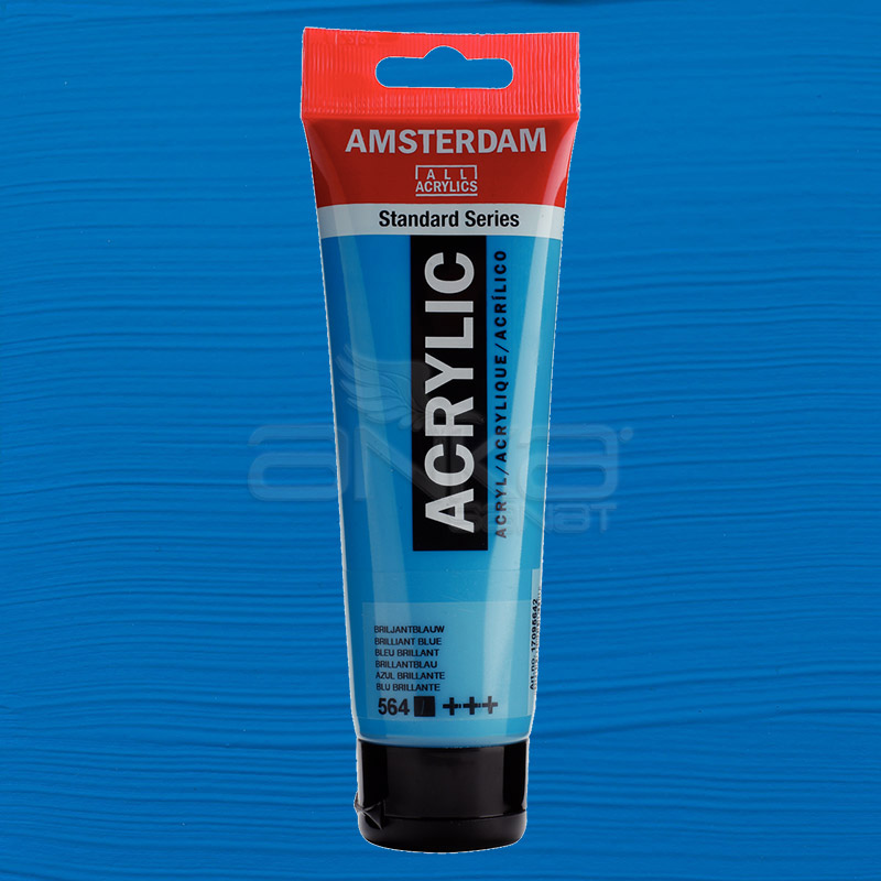 Amsterdam Akrilik Boya 120ml 564 Brilliant Blue