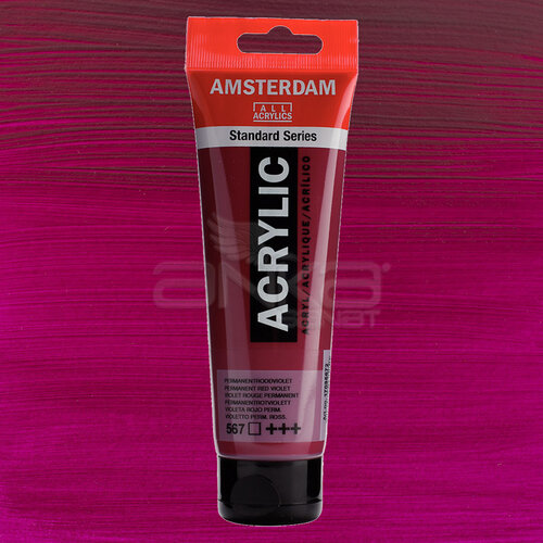 Amsterdam Akrilik Boya 120ml 567 Permanent Red Violet - 567 Permanent Red Violet