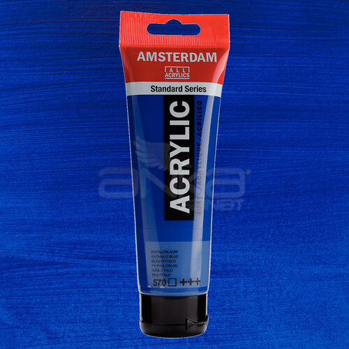 Amsterdam Akrilik Boya 120ml 570 Phthalo Blue