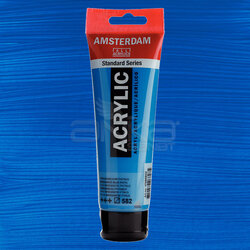Amsterdam - Amsterdam Akrilik Boya 120ml 582 Manganese Blue Phthalo