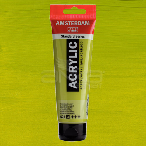 Amsterdam Akrilik Boya 120ml 621 Olive Green Light - 621 Olive Green Light