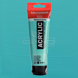 Amsterdam - Amsterdam Akrilik Boya 120ml 661 Turquoise Green