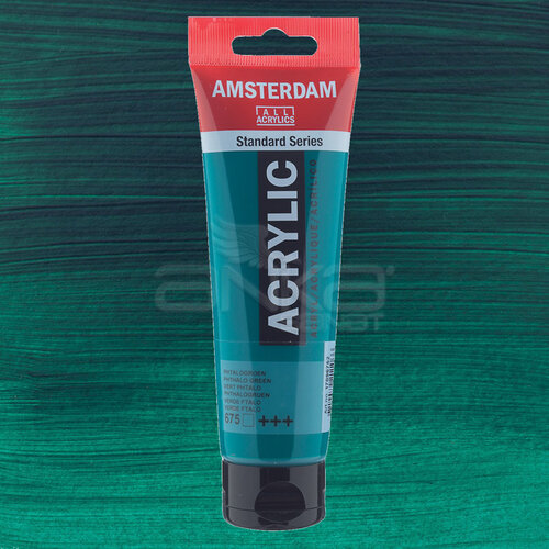 Amsterdam Akrilik Boya 120ml 675 Phthalo Green