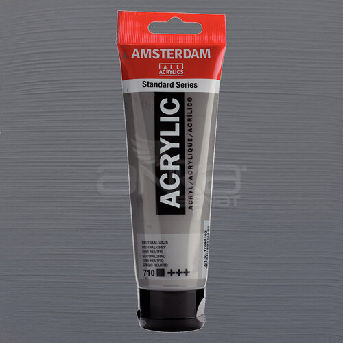 Amsterdam Akrilik Boya 120ml 710 Neutral Grey - 710 Neutral Grey