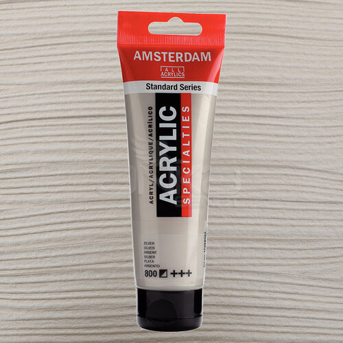 Amsterdam Akrilik Boya 120ml 800 Silver - 800 Silver
