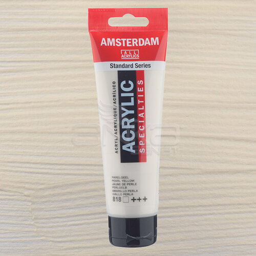 Amsterdam Akrilik Boya 120ml 818 Pearl Yellow - 818 Pearl Yellow