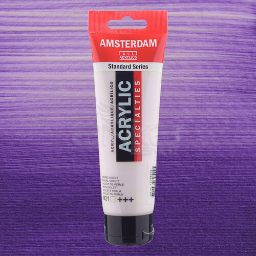 Amsterdam Akrilik Boya 120ml 821 Pearl Violet - 821 Pearl Violet
