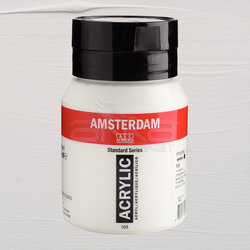 Amsterdam - Amsterdam Akrilik Boya 500ml 105 Titanium White