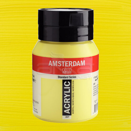 Amsterdam Akrilik Boya 500ml 267 Azo Yellow Lemon - 267 Azo Yellow Lemon