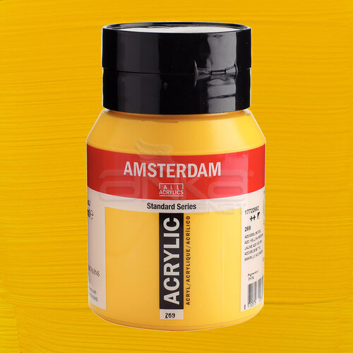 Amsterdam Akrilik Boya 500ml 269 Azo Yellow Medium - 269 Azo Yellow Medium