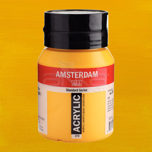 Amsterdam Akrilik Boya 500ml 270 Azo Yellow Deep