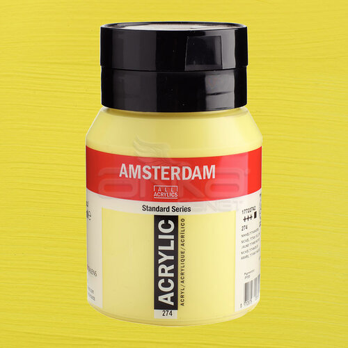 Amsterdam Akrilik Boya 500ml 274 Nickel Titanium Yellow