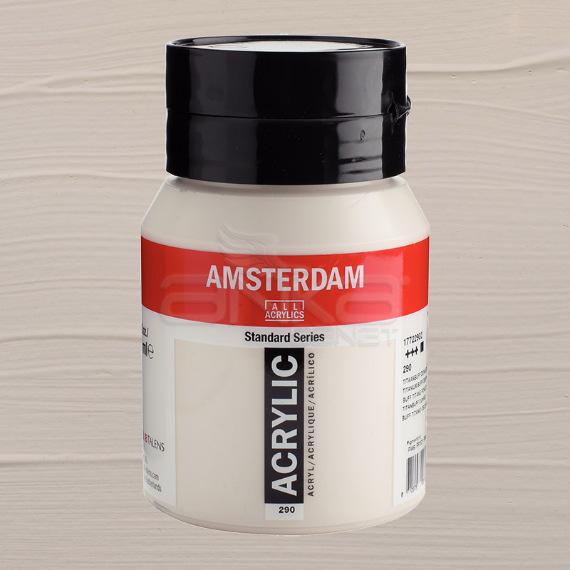 Amsterdam Akrilik Boya 500ml 290 Titanium Buff Deep