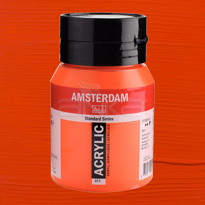 Amsterdam Akrilik Boya 500ml 311 Vermilion