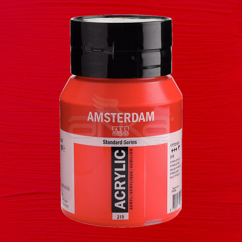 Amsterdam Akrilik Boya 500ml 315 Pyrrole Red