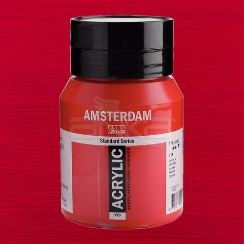 Amsterdam Akrilik Boya 500ml 318 Carmine - 318 Carmine