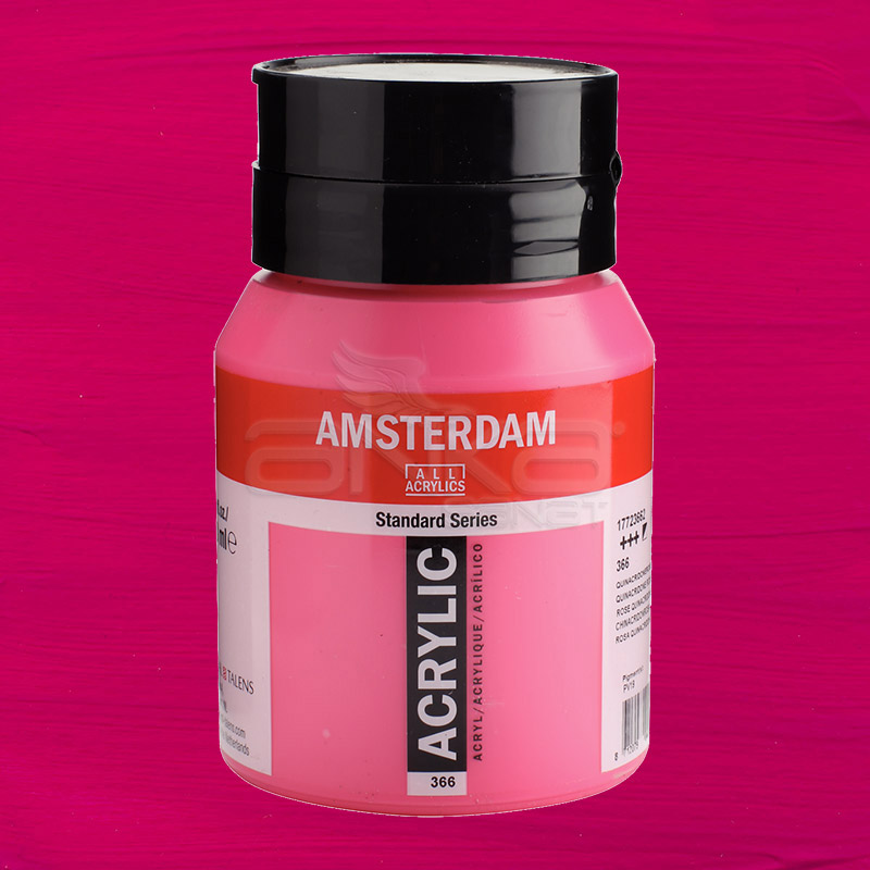 Amsterdam Akrilik Boya 500ml 366 Quinacridone Rose