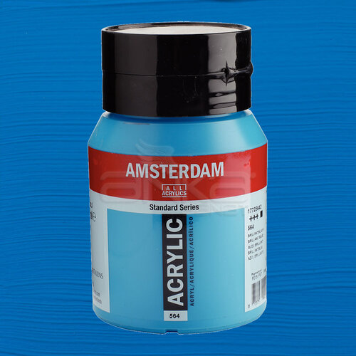Amsterdam Akrilik Boya 500ml 564 Brilliant Blue - 564 Brilliant Blue