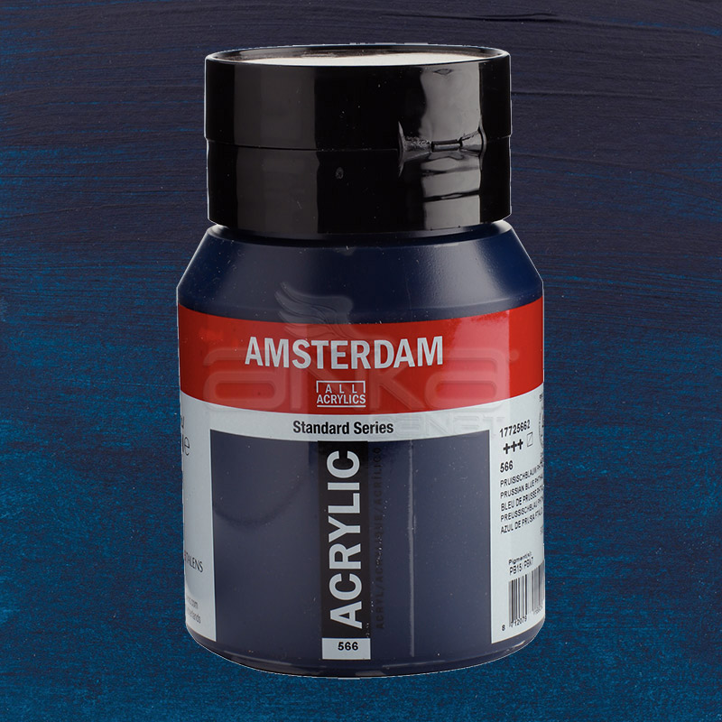 Amsterdam Akrilik Boya 500ml 566 Prussian Blue (phthalo)