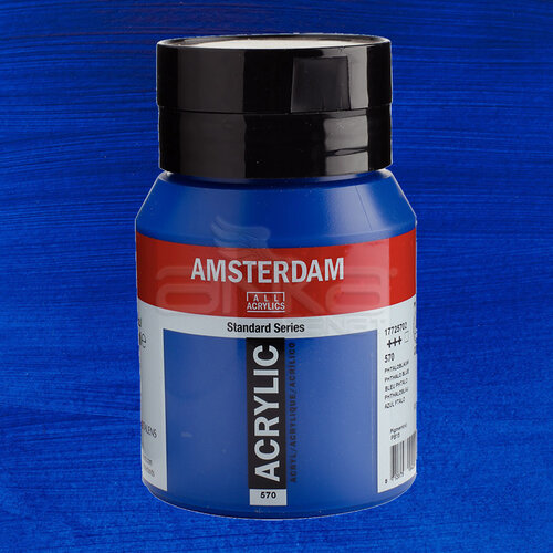 Amsterdam Akrilik Boya 500ml 570 Phthalo Blue - 570 Phthalo Blue