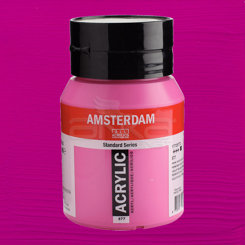 Amsterdam Akrilik Boya 500ml 577 Permanent Red Violet Light