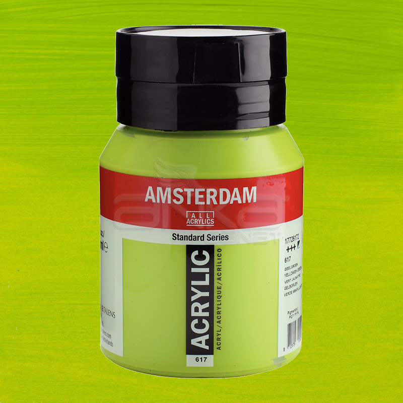 Amsterdam Akrilik Boya 500ml 617 Yellow Green