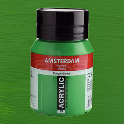 Amsterdam - Amsterdam Akrilik Boya 500ml 618 Permanent Green Light