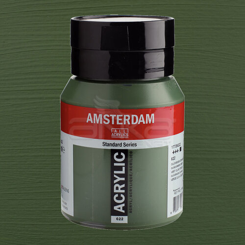 Amsterdam Akrilik Boya 500ml 622 Olive Green Deep - 622 Olive Green Deep