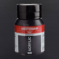 Amsterdam - Amsterdam Akrilik Boya 500ml 702 Lamp Black