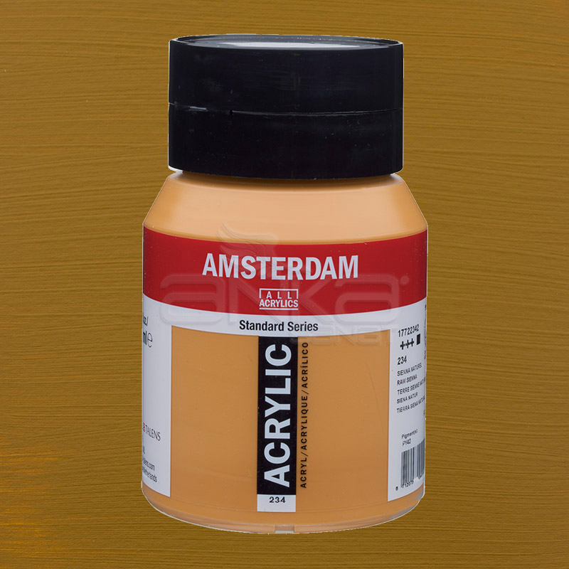 Amsterdam Akrilik Boya 500ml 234 Raw Sienna