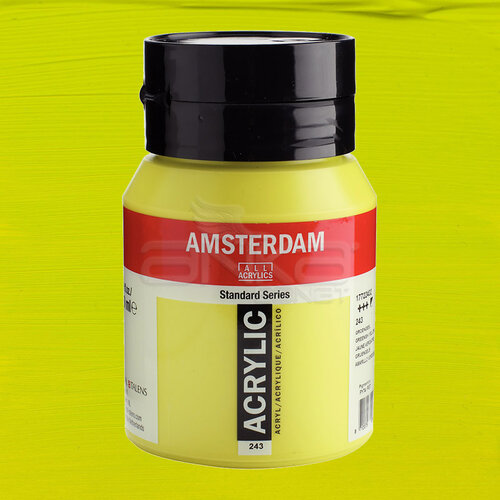 Amsterdam Akrilik Boya 500ml 243 Greenish Yellow - 243 Greenish Yellow