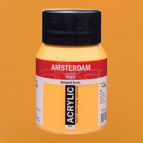 Amsterdam Akrilik Boya 500ml 253 Gold Yellow - 253 Gold Yellow