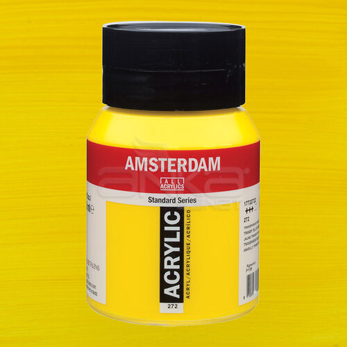 Amsterdam Akrilik Boya 500ml 272 Transparan Yellow Medium - 272 Transparan Yellow Medium