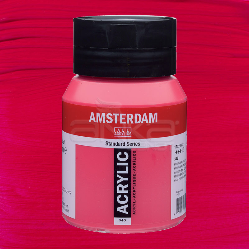 Amsterdam Akrilik Boya 500ml 348 Permanent Red Purple